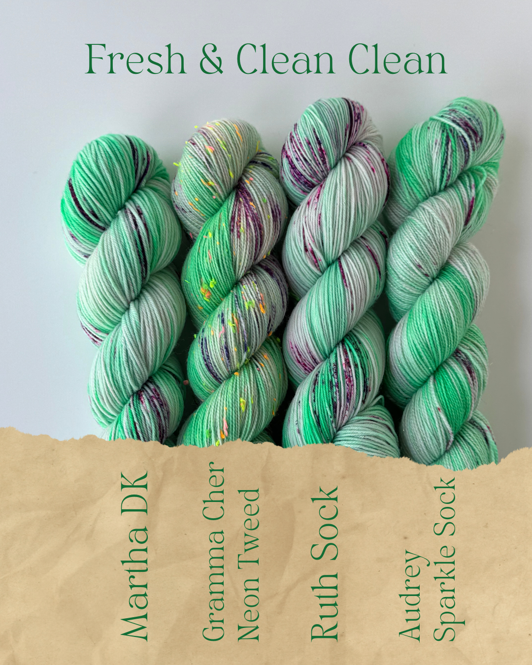 Spring + Summer Collection: Full Skeins (Dyed to Order)