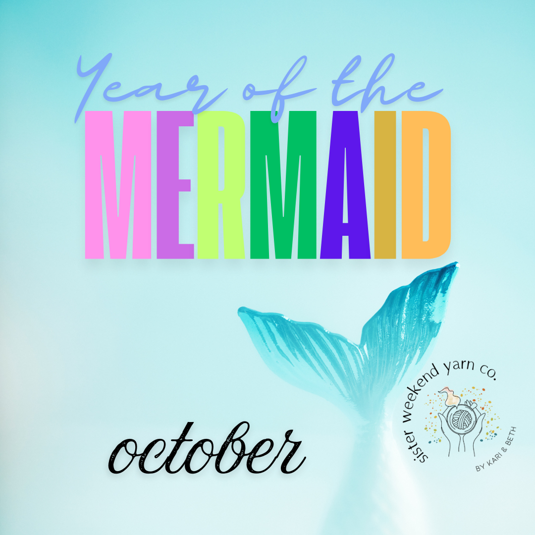 Year of the Mermaid - October Sock Set