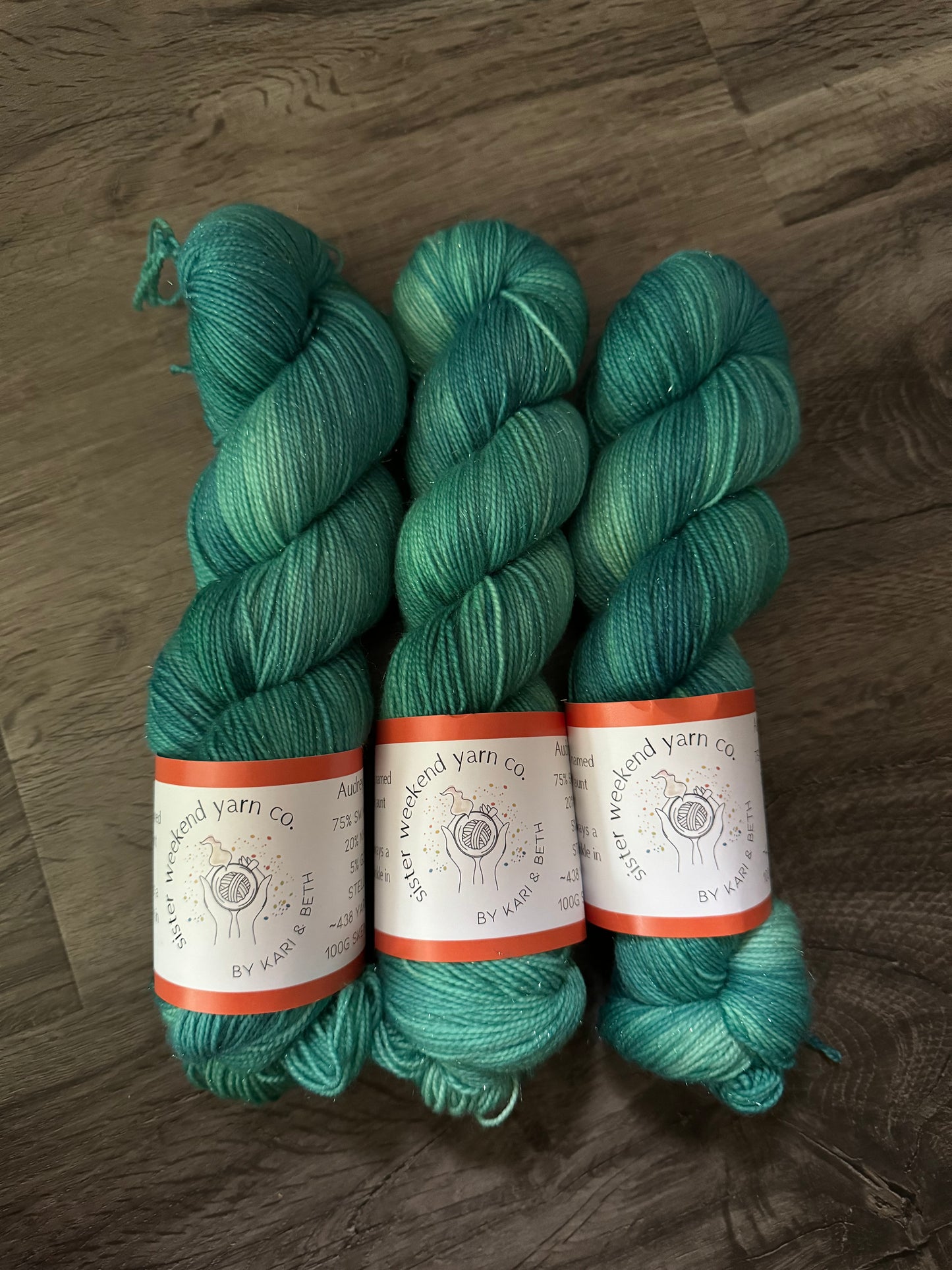 Mermaid Tail (Audrey Sparkle Sock)