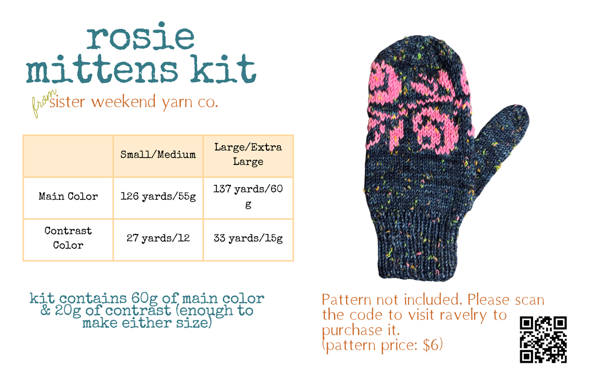 Rosie's Mitten Kit