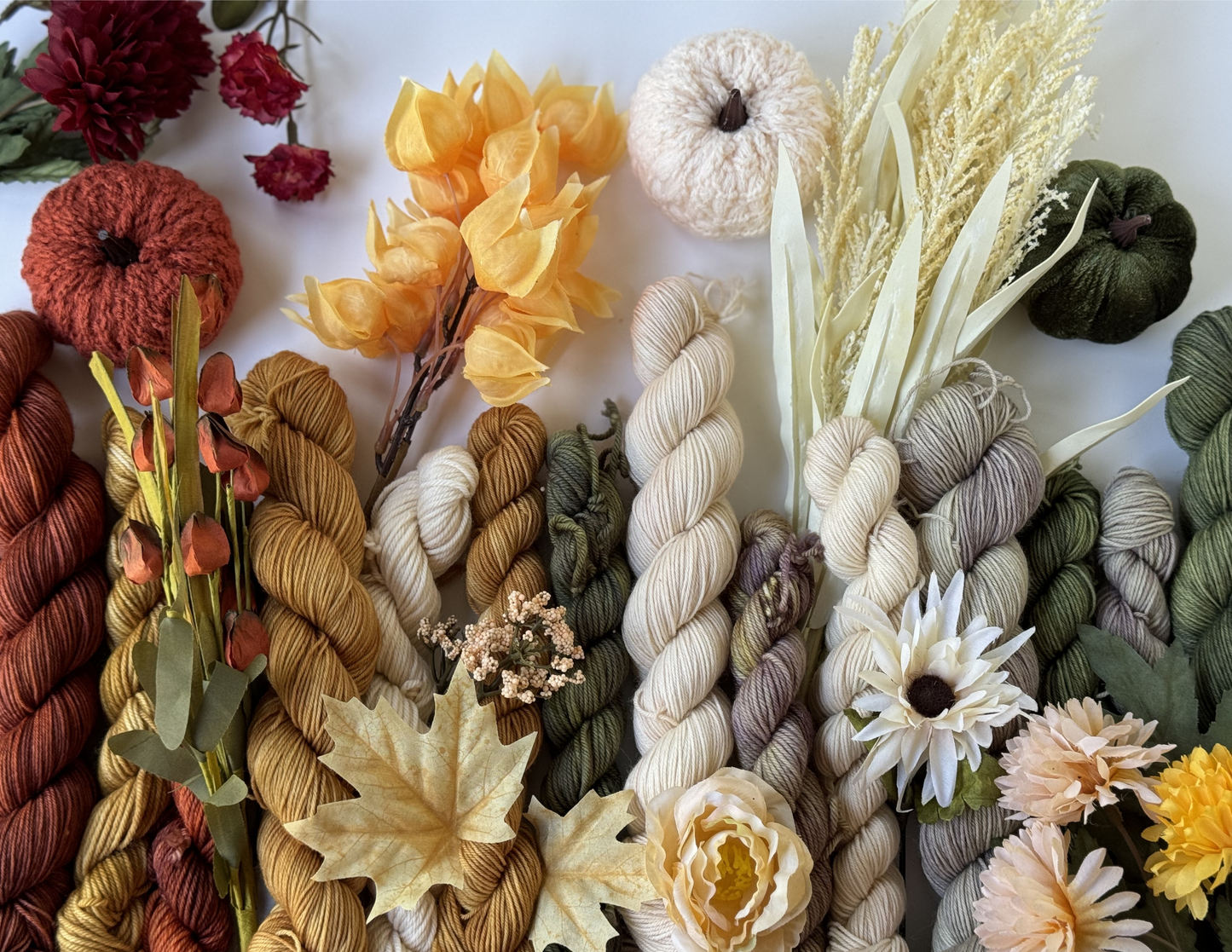Soft Autumn Collection: Full Skeins (WHOLESALE ONLY)
