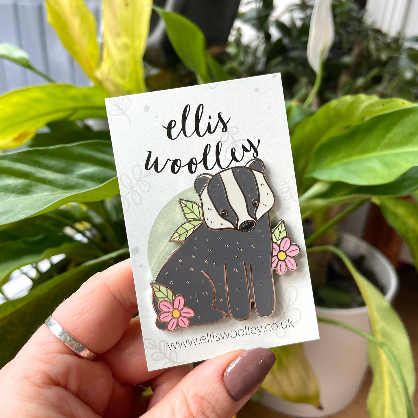 Badger Hard Enamel Pin