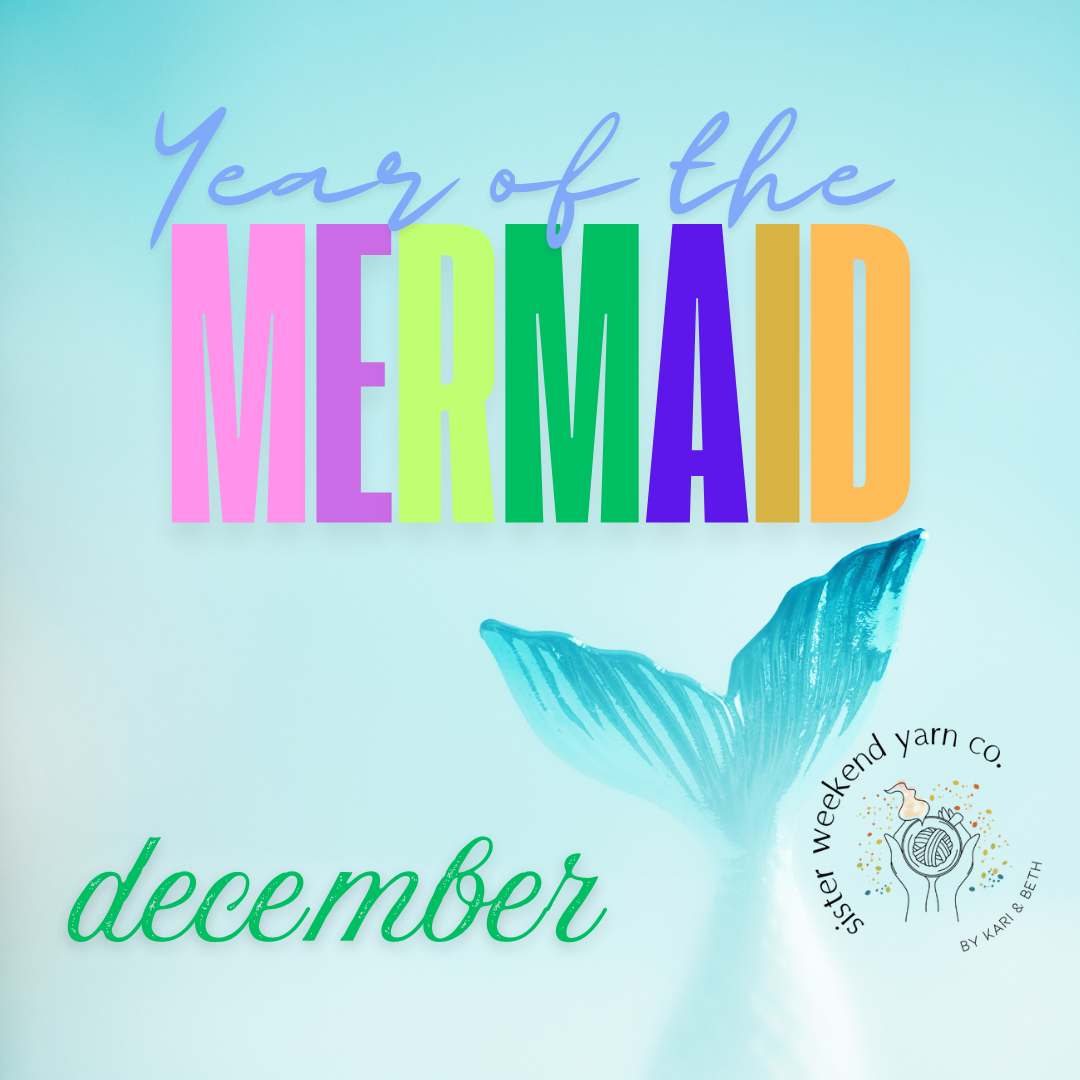 Year of the Mermaid - December Sock Set