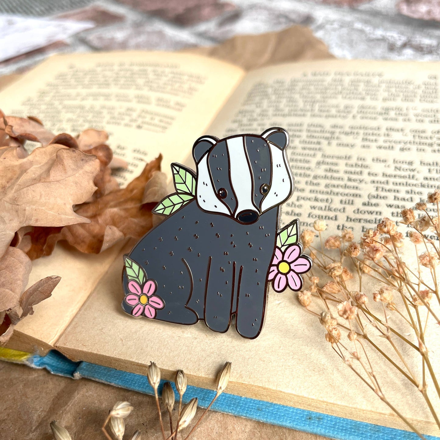 Badger Hard Enamel Pin