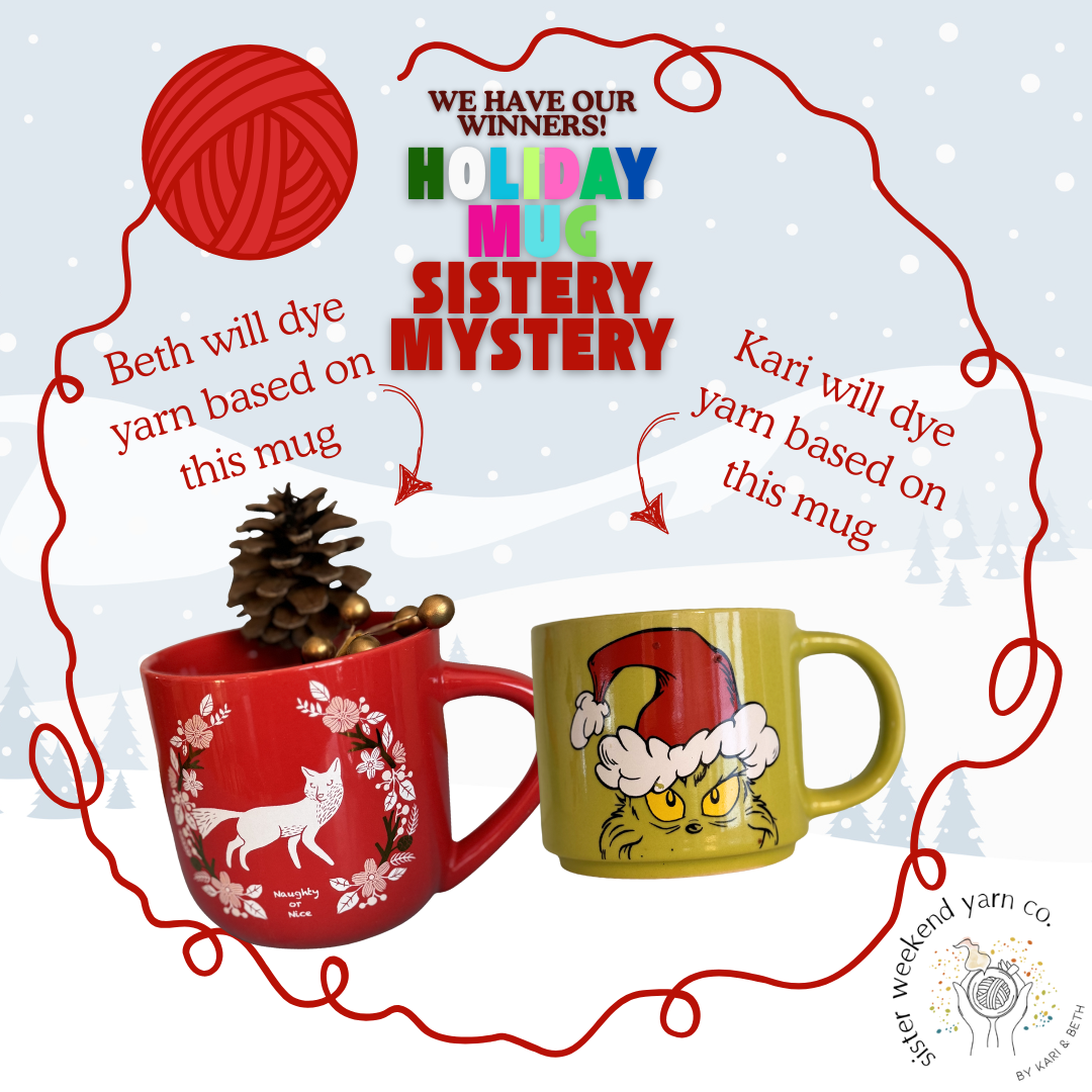 Sistery Mystery: Holiday Mugs 2025!