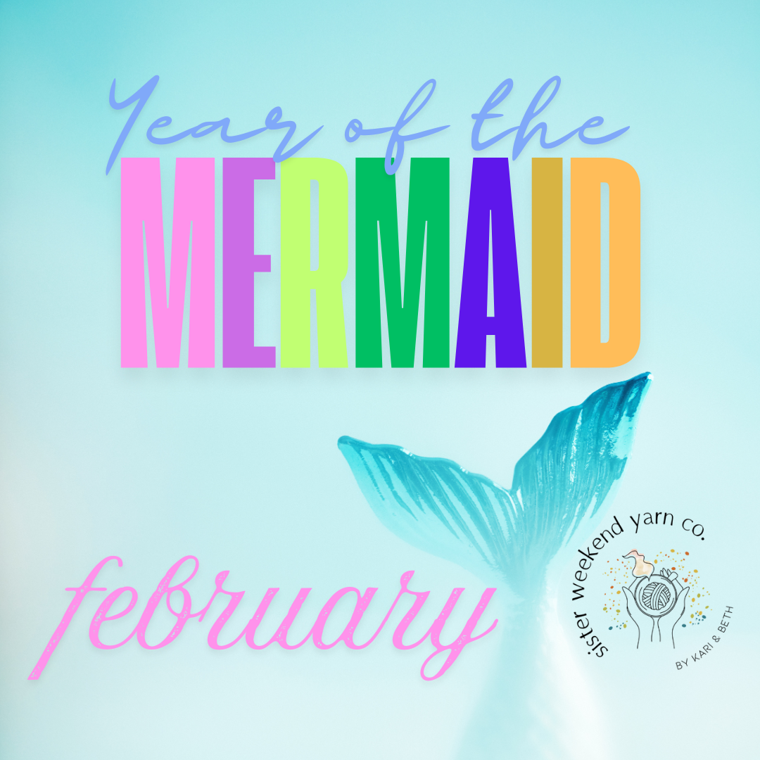Year of the Mermaid - February Sock Set