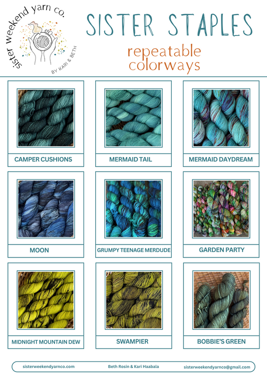 Wholesale Yarn Order - Dyed to order - 100g skeins