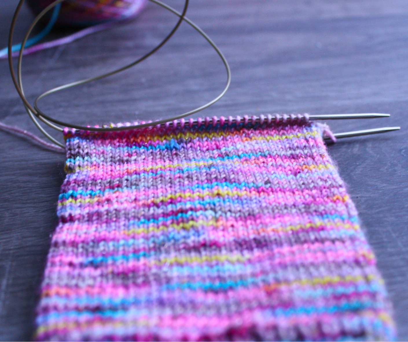 Lady Glitter Sparkles (Audrey Sock Base)