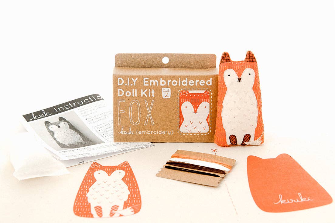 Fox - Embroidery Kit