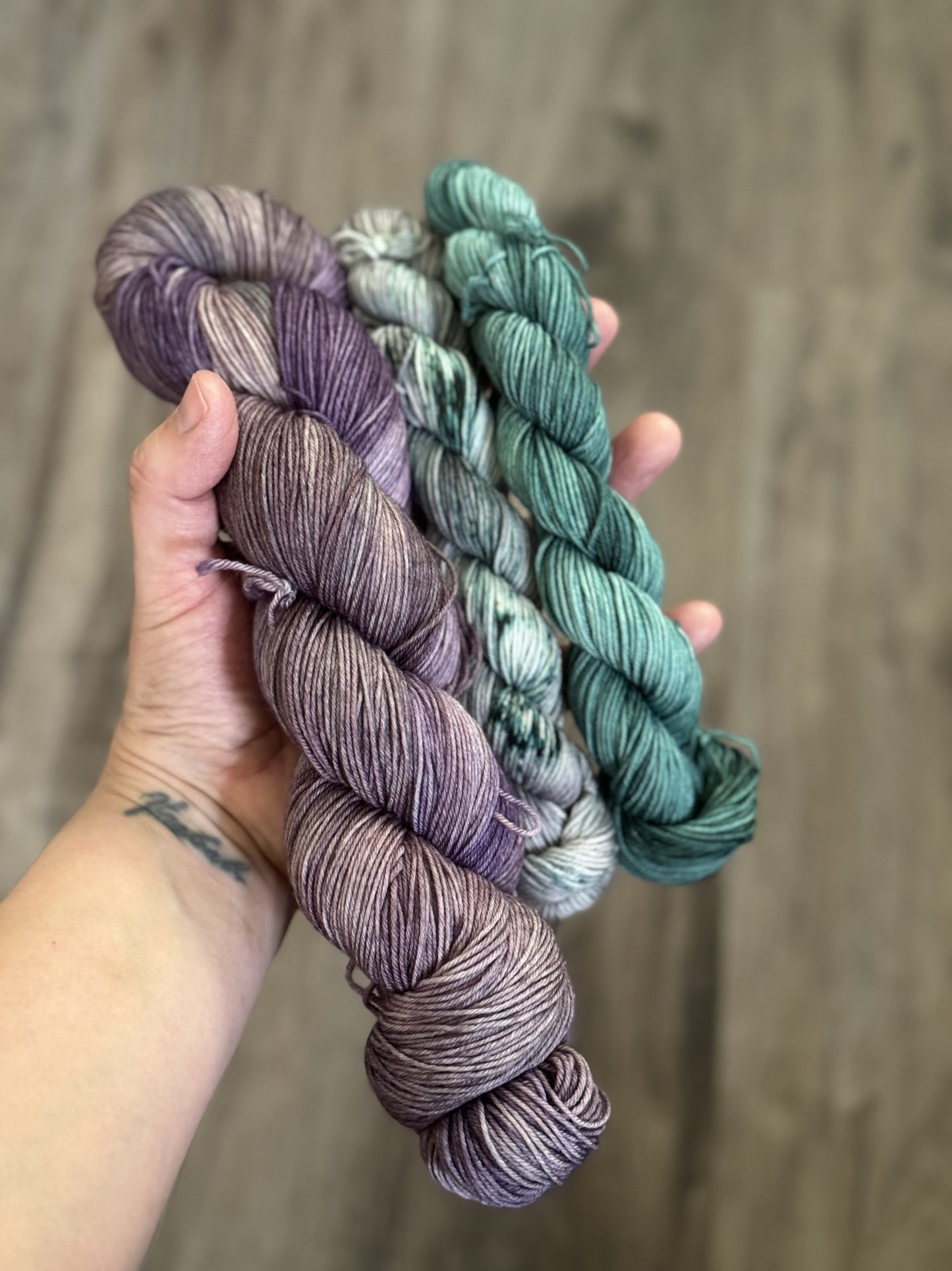 Lavender Fields Sock Set (Ruth Sock Base)