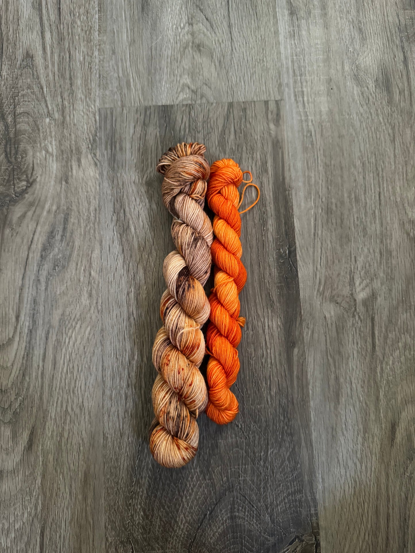 Outfoxed Little Foot Sock Set (50g+20g Ruth Sock Base)