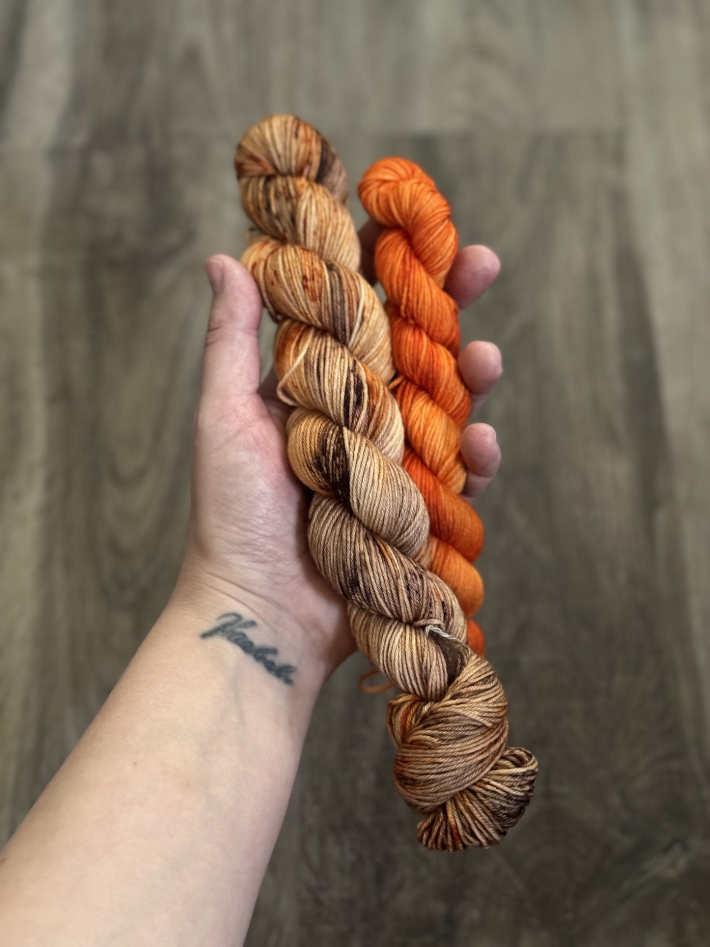 Outfoxed Little Foot Sock Set (50g+20g Ruth Sock Base)