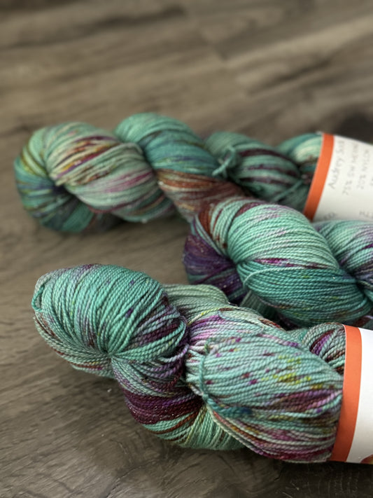 Mermaid Daydream (Audrey Sparkle Sock)