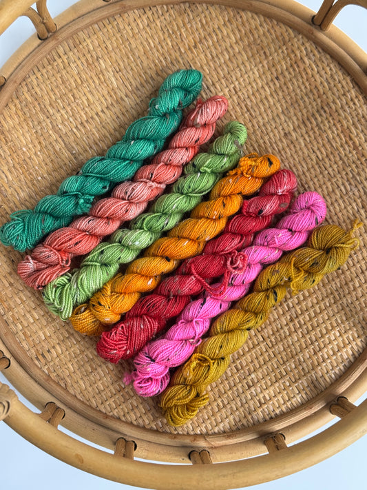 Spring Tulips Mini Skein Set