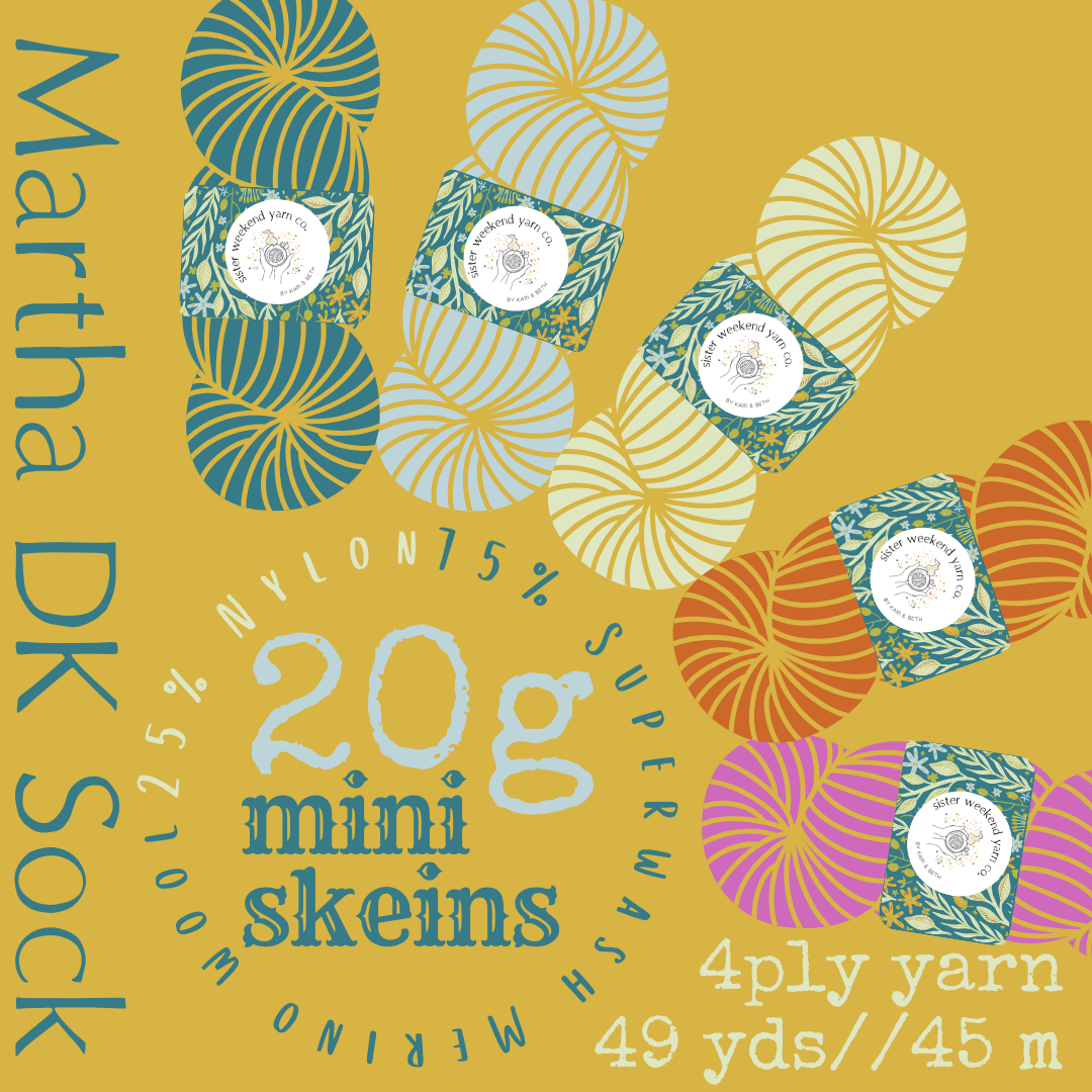 Get the {20g mini skeins of} Yarn You Want (AKA Dyed-to-Order)