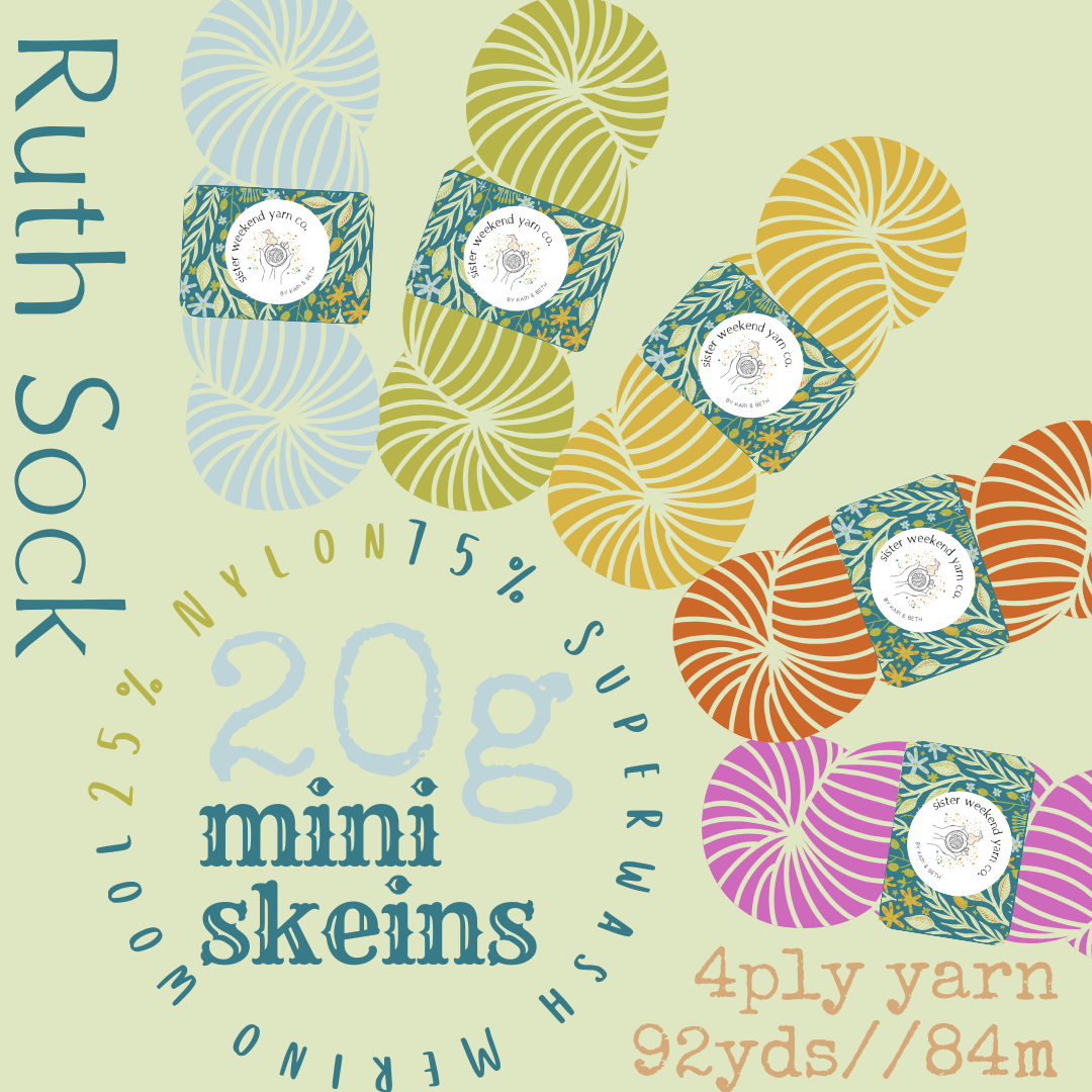 Get the {20g mini skeins of} Yarn You Want (AKA Dyed-to-Order)