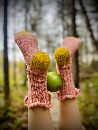 Ruffle Fox Sock Set - Immigrant Law Center of MN Fundraiser (pre-order)