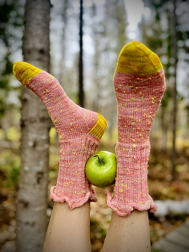Ruffle Fox Sock Set - Immigrant Law Center of MN Fundraiser (pre-order)
