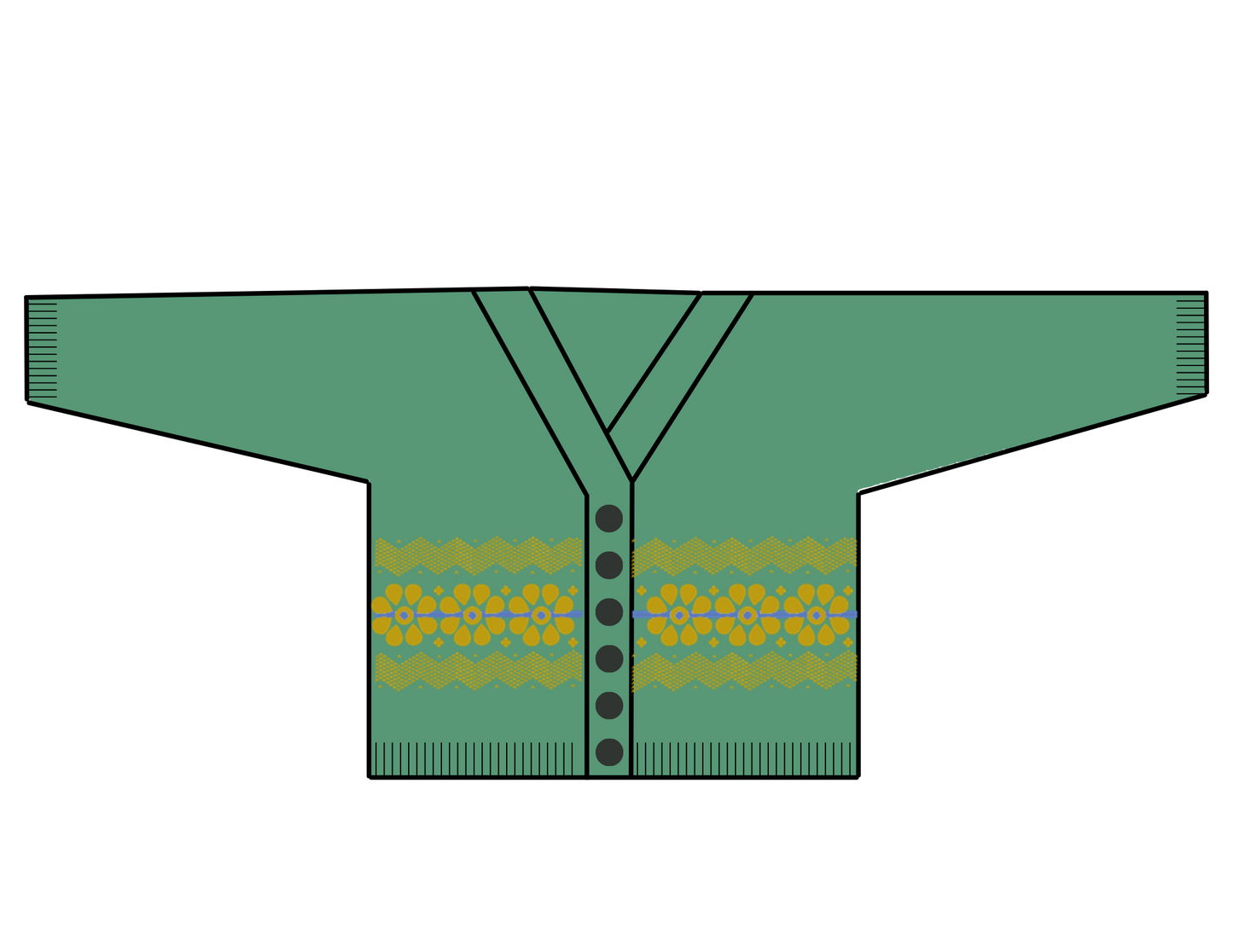 Happy Camp Cardigan Kit
