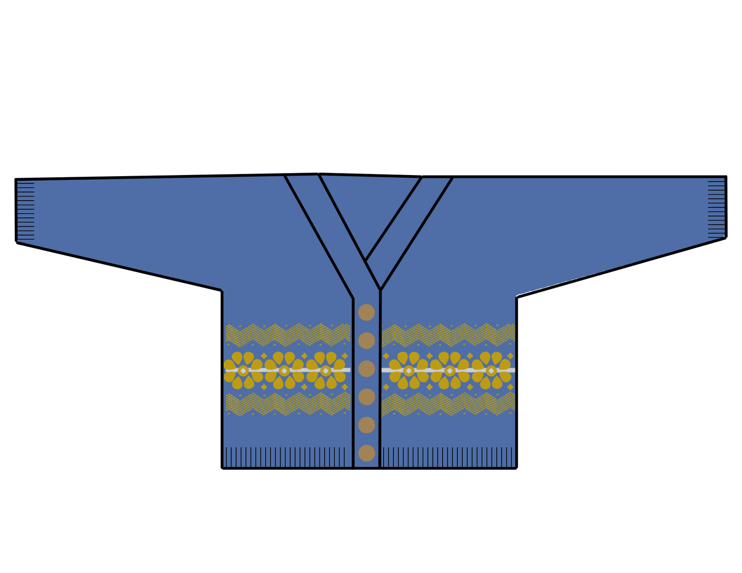 Happy Camp Cardigan Kit
