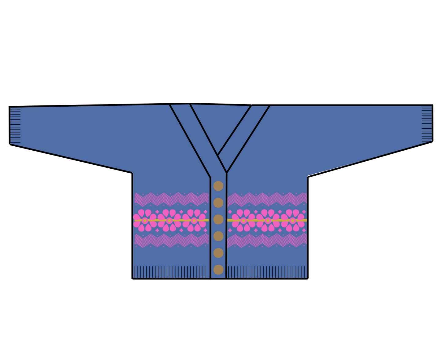 Happy Camp Cardigan Kit