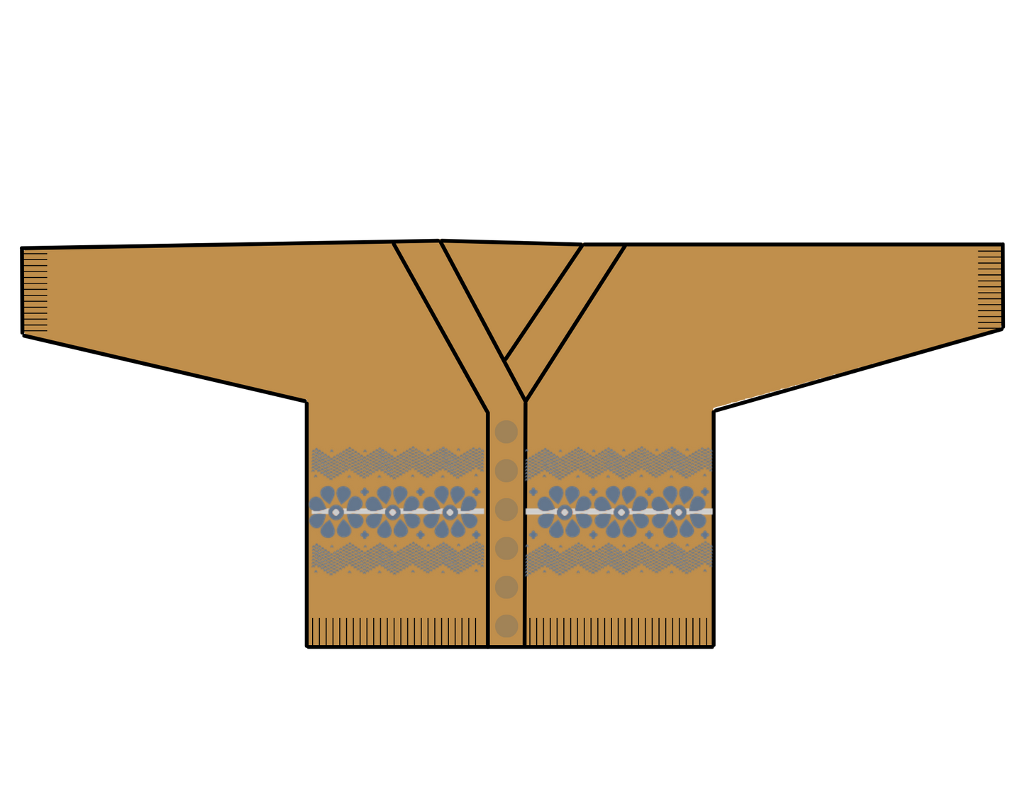 Happy Camp Cardigan Kit