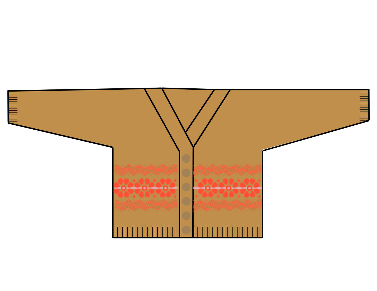 Happy Camp Cardigan Kit