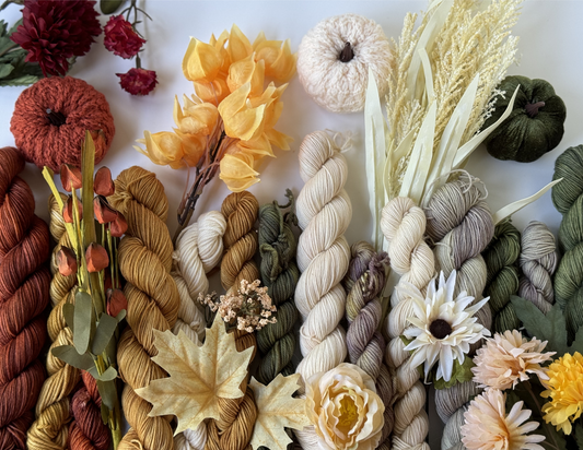 Soft Autumn Collection: Full Skeins (WHOLESALE ONLY)